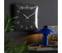 Horloge murale en métal Sucinto Dome Square - KARLSSON