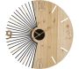 Horloge murale en métal Wordy 60 x 3.5 cm