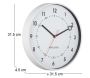 Horloge murale en résine Fresco - 5