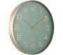 Horloge murale ronde Elegance Glow