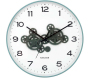Horloge murale ronde Open Gear - 54,90