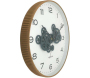 Horloge murale ronde Open Gear