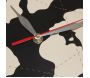 Horloge néon mappemonde 30 cm - 7