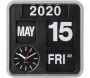 Horloge en plastique Mini Flip 24.5 cm - KARLSSON