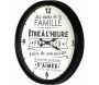 Horloge en plastique La vie en famille - CMP-2557