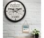 Horloge en plastique La vie en famille - THE HOME DECO FACTORY