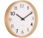 Horloge ronde en bois Pure  22 cm