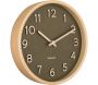 Horloge ronde en bois Pure  22 cm