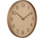 Horloge ronde en bois Pure grain