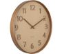 Horloge ronde en bois Pure grain