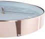 Horloge ronde cuivrée et blanche 30.5 cm - 9,90