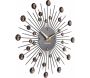 Horloge ronde en métal Sunburst 30 cm - PRE-0284