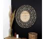 Horloge ronde en rotin 70 cm - THE HOME DECO FACTORY