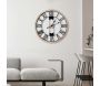 Horloge silencieuse en bois et métal 70 cm Jack - CMP-5155