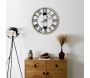 Horloge silencieuse en bois et métal 70 cm Jack - THE HOME DECO FACTORY