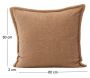 Housse de coussin 60x60 cm Tuva - 5