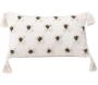 Housse de coussin avec pompoms Millie