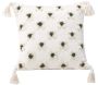 Housse de coussin avec pompoms Millie