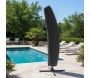 Housse parasol déporté polyester avec tuteur - PROLOISIRS