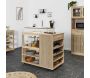 Ilot de cuisine en bois Klaus - THE HOME DECO FACTORY