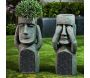 Jardinière Moai en polyrésine - HANAH HOME