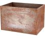 Jardinière en acier corten rouille - 89,90