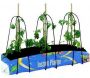 Supports métalliques 3 pieds pour jardinière Grow-Bag - GARDMAN