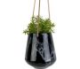 Jardinière suspendue en céramique marbrée 13.5 x 15 cm - 16,90