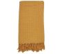 Jeté de canapé gaufré en coton 130 x 160 cm - 12,90