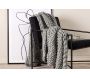 Jeté de canapé grosse maille en polyester Kate 170 x 130 cm - 69,90
