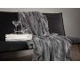 Jeté de canapé en polyester chenille Ally 170 x 130 cm - Venture Home