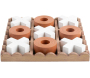 Jeu de morpion en MDF Tic Tac