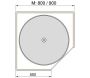 Jeu de plateaux circulaires pour meuble de cuisine Shelvo - 139