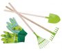 Kit petit jardinier accessoires pour enfant en métal