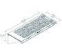 Kit d'étagère en polypropylène pour serre de jardin (Lot de 2) - PAA-0175