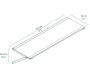 Kit d'étagères pour abri de jardin Yukon - PAA-0215
