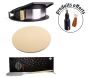 Kit pizza pour barbecue grill Kamado L (porte de four - pierre et pelle à pizza) avec porte-clés et gourde offerts