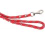 Laisse nylon corde 13 mm rouge - ZOLUX