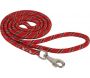 Laisse nylon corde 13 mm rouge - 21,90