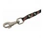 Laisse en nylon ultrarésistante noire 13 mm - ZOLUX