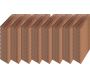 Lame bardage claire voie en pin sylvestre 250 x 4.5 cm Premium (Lot de 200)
