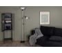 Lampadaire 2 abat-jour en acier Bagasi - VENTURE HOME