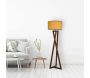 Lampadaire en bois Macka - HANAH HOME