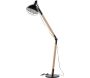 Lampadaire en bois et acier Kick - 189