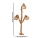 Lampadaire en bois et jute Triboretum - ASI-1255