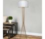 Lampadaire en métal doré Lamp - HANAH HOME