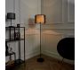 Lampadaire en métal noir Lounge - THE HOME DECO FACTORY