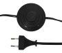 Lampadaire en métal noir 145 cm - 7