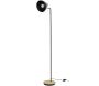 Lampadaire en métal noir 145 cm