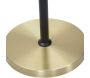 Lampadaire en métal noir et doré Glamy 30 x 160 cm - 7